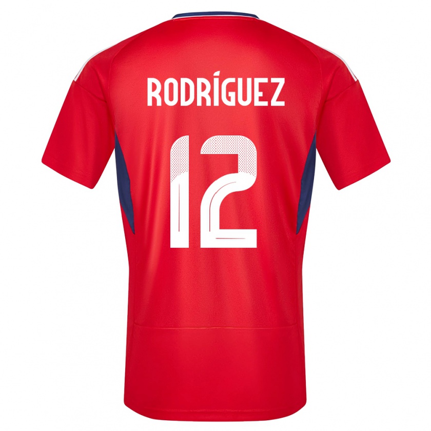 Kandiny Gyermek Costa Rica Lixy Rodriguez #12 Piros Hazai Jersey 24-26 Mez Póló Ing