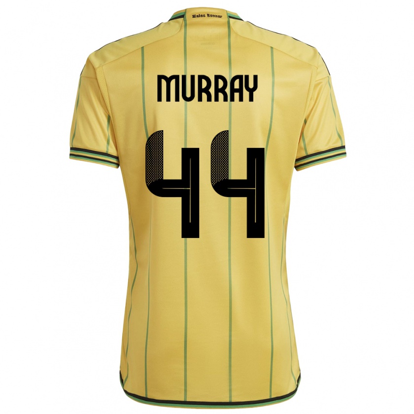 Kandiny Gyermek Jamaica Satara Murray #44 Sárga Hazai Jersey 24-26 Mez Póló Ing