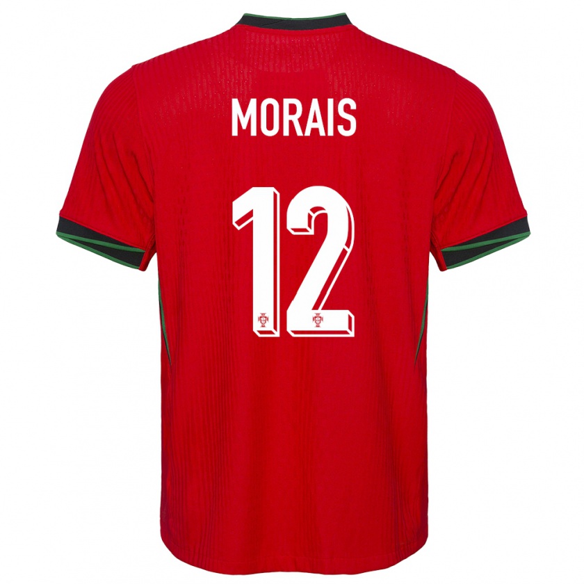 Kandiny Női Portugália Patricia Morais #12 Piros Hazai Jersey 24-26 Mez Póló Ing