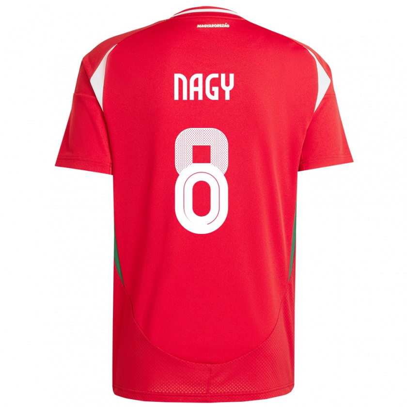 Kandiny Női Magyarország Ádám Nagy #8 Piros Hazai Jersey 24-26 Mez Póló Ing