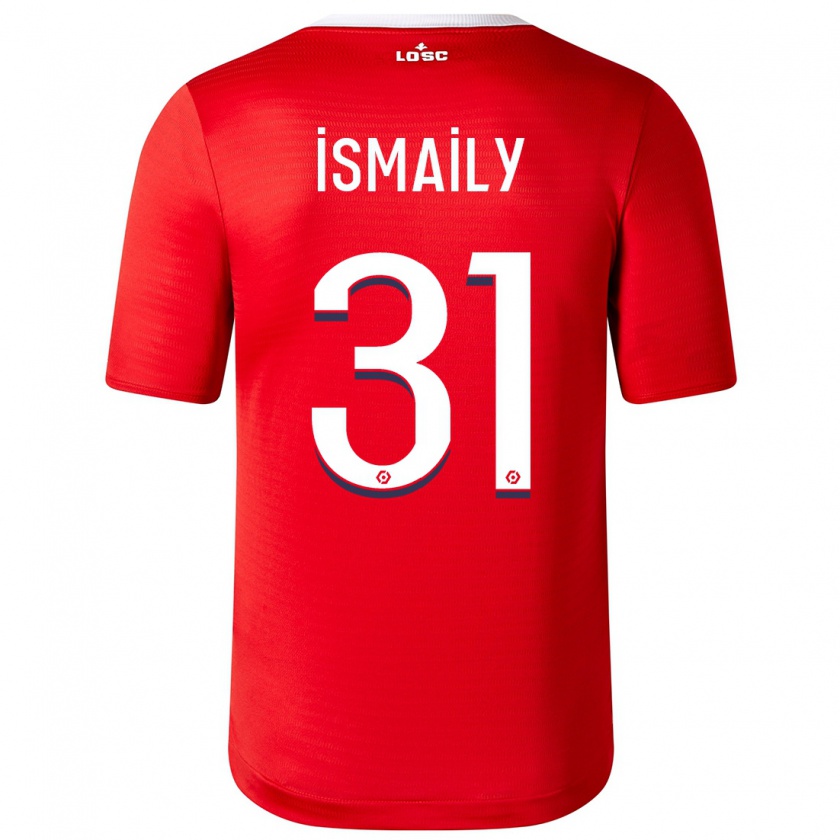 Kandiny Gyermek Ismaily #31 Piros Hazai Jersey 2023/24 Mez Póló Ing