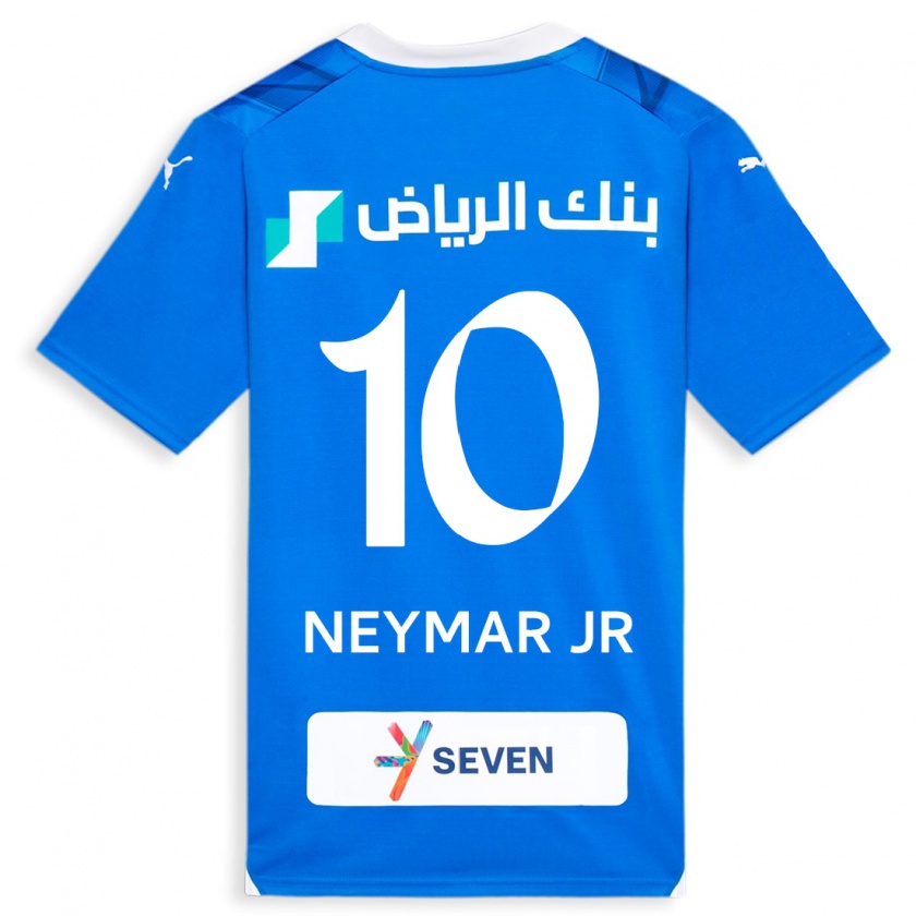 Kandiny Gyermek Neymar #10 Kék Hazai Jersey 2023/24 Mez Póló Ing