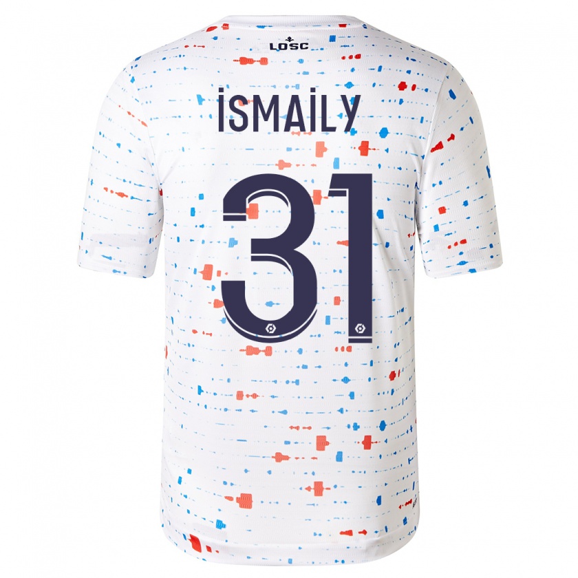 Kandiny Gyermek Ismaily #31 Fehér Idegenbeli Jersey 2023/24 Mez Póló Ing