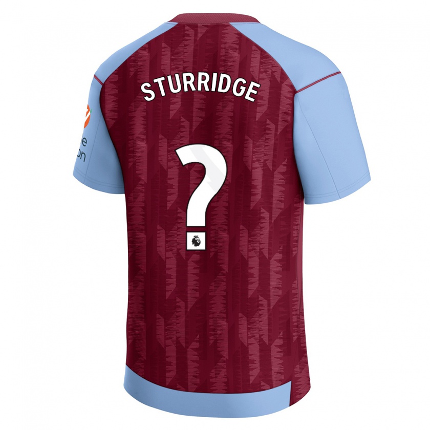 Kandiny Férfi Dj Campton Sturridge #0 Claret Blue Hazai Jersey 2023/24 Mez Póló Ing