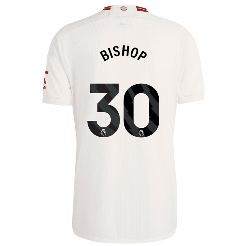 Kandiny Férfi Nathan Bishop #30 Fehér Harmadik Számú Jersey 2023/24 Mez Póló Ing