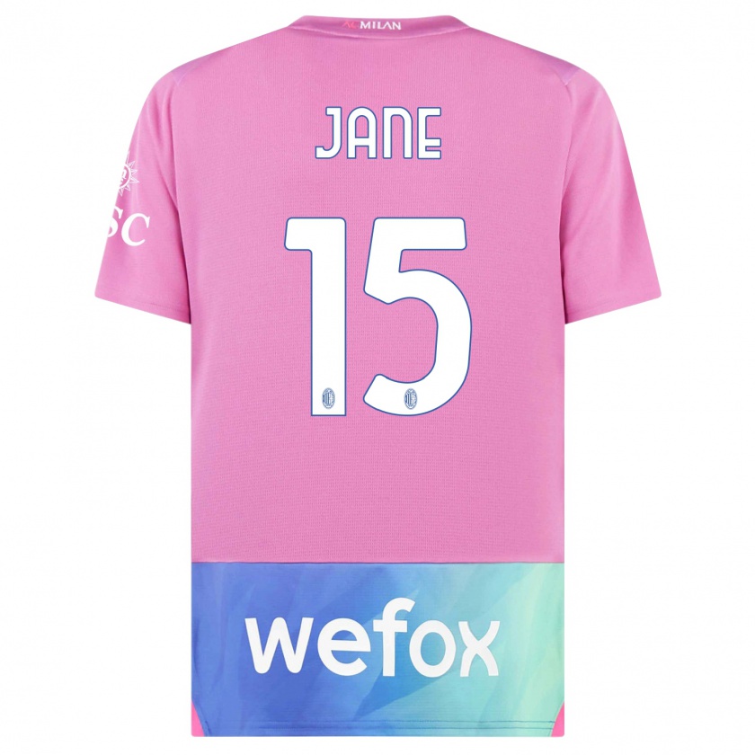 Kandiny Női Refiloe Jane #15 Pink Lila Harmadik Számú Jersey 2023/24 Mez Póló Ing