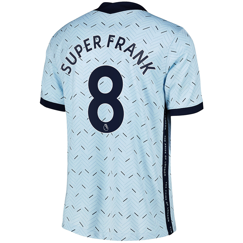 Gyermek Labdarúgás Frank Lampard #8 Idegenbeli Világoskék ...