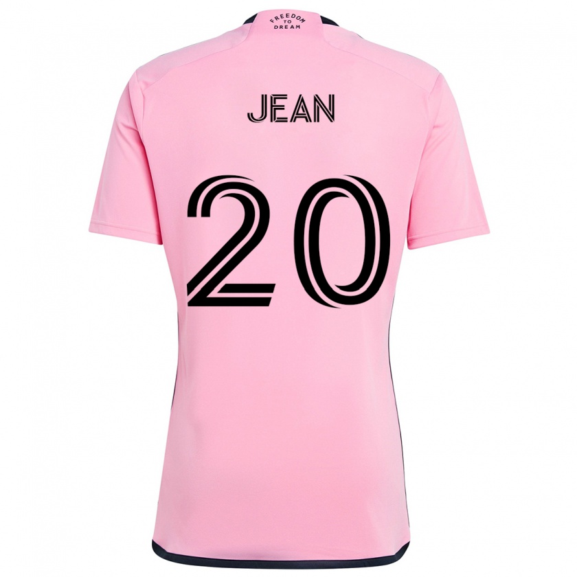 Kandiny Gyermek Corentin Jean #20 Rózsaszín Hazai Jersey 2024/25 Mez Póló Ing