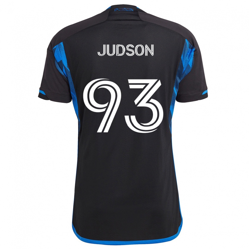 Kandiny Gyermek Judson #93 Kék Fekete Hazai Jersey 2024/25 Mez Póló Ing