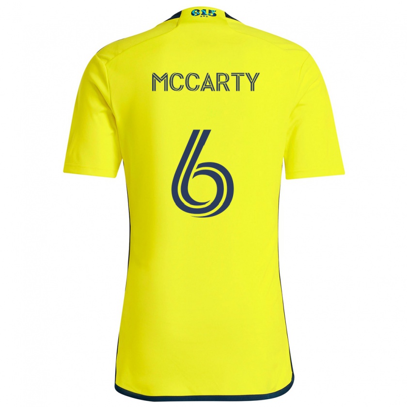 Kandiny Gyermek Dax Mccarty #6 Sárga Kék Hazai Jersey 2024/25 Mez Póló Ing