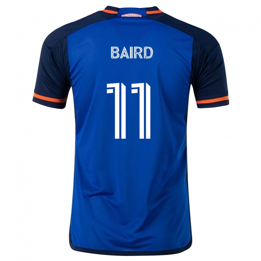 Kandiny Gyermek Corey Baird #11 Kék Fehér Hazai Jersey 2024/25 Mez Póló Ing