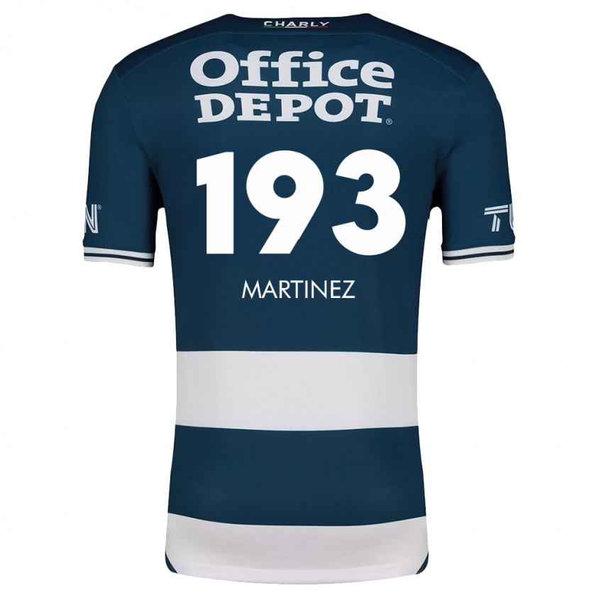 Kandiny Gyermek Pedro Martínez #193 Kék Fehér Hazai Jersey 2024/25 Mez Póló Ing