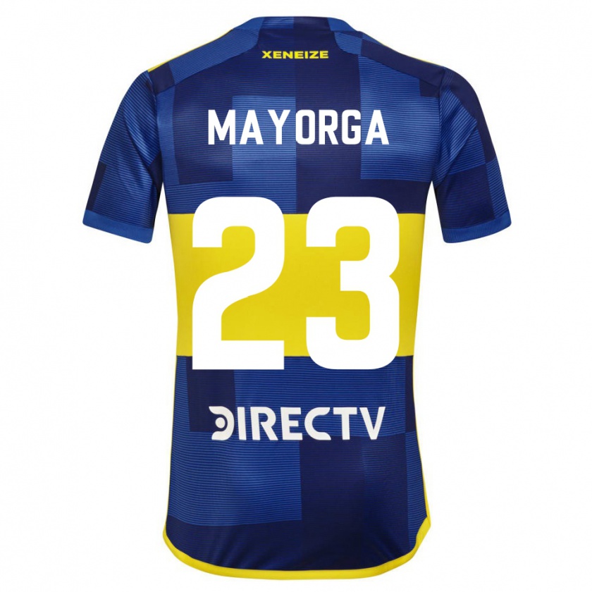 Kandiny Gyermek Miriam Mayorga #23 Kék Sárga Hazai Jersey 2024/25 Mez Póló Ing