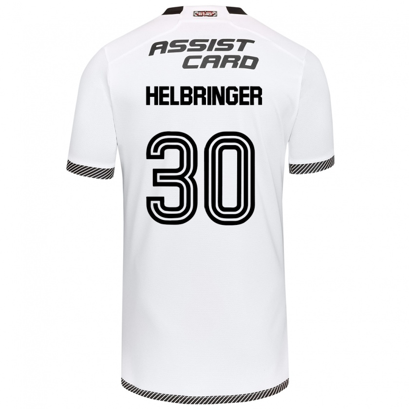 Kandiny Gyermek Aixa Helbringer #30 Fehér Fekete Hazai Jersey 2024/25 Mez Póló Ing