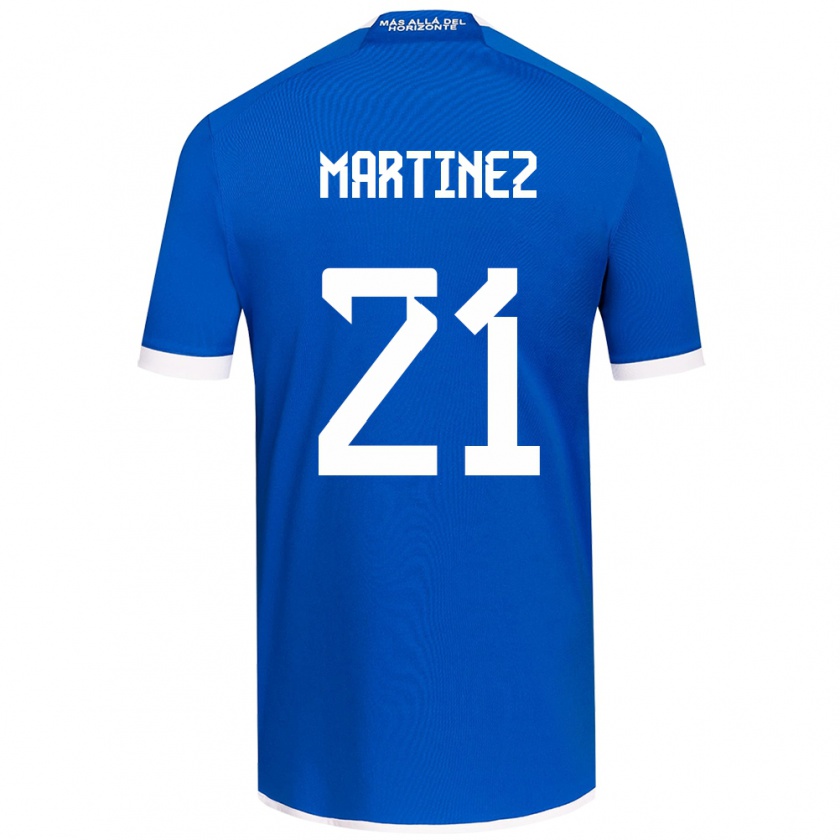 Kandiny Gyermek Maria Martínez #21 Kék Fehér Hazai Jersey 2024/25 Mez Póló Ing