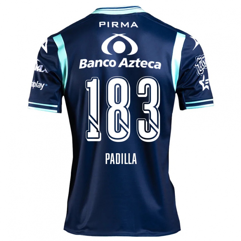 Kandiny Gyermek Donovan Padilla #183 Sötétkék Idegenbeli Jersey 2024/25 Mez Póló Ing