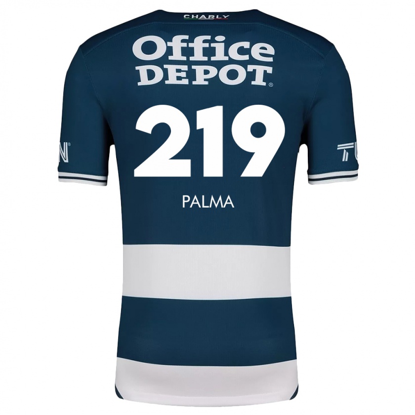 Kandiny Férfi Pablo Palma #219 Kék Fehér Hazai Jersey 2024/25 Mez Póló Ing