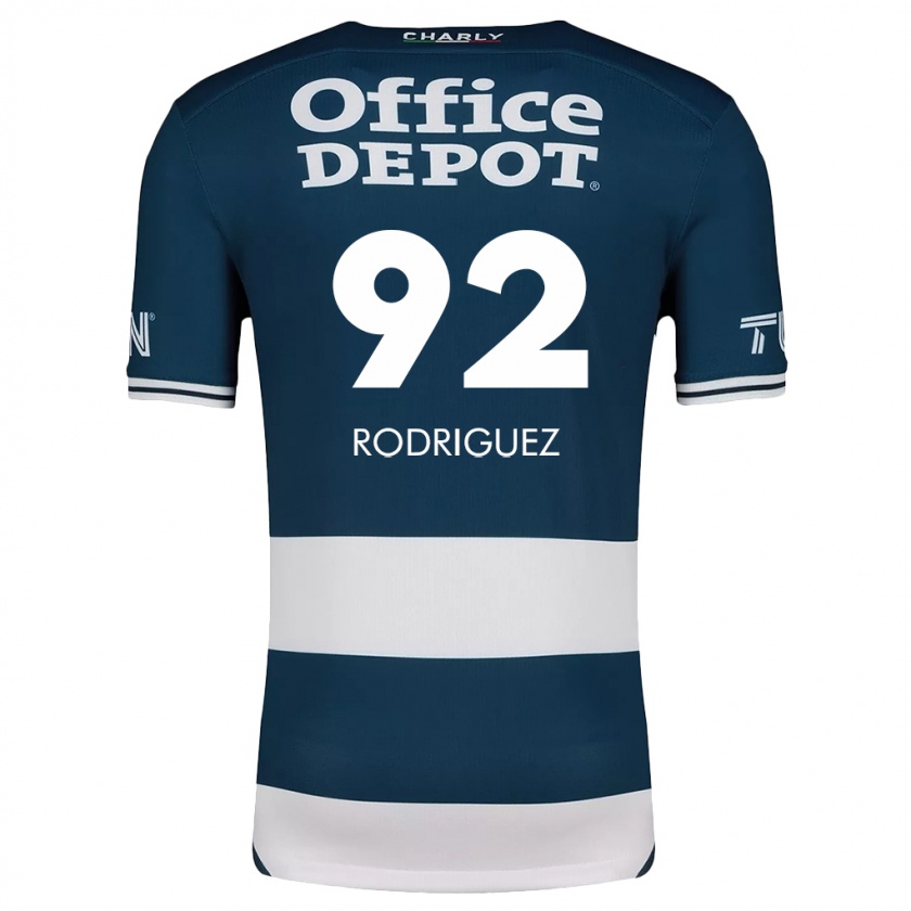 Kandiny Férfi Sergio Rodríguez #92 Kék Fehér Hazai Jersey 2024/25 Mez Póló Ing