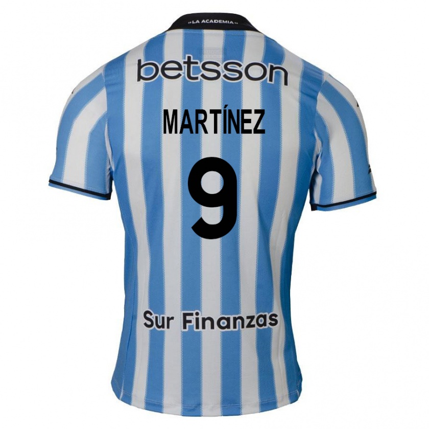 Kandiny Férfi Adrián Martínez #9 Kék Fehér Fekete Hazai Jersey 2024/25 Mez Póló Ing