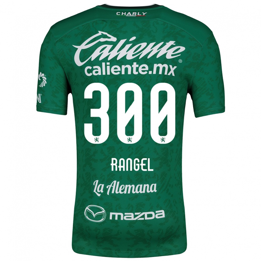 Kandiny Férfi Luis Rangel #300 Zöld Fehér Hazai Jersey 2024/25 Mez Póló Ing