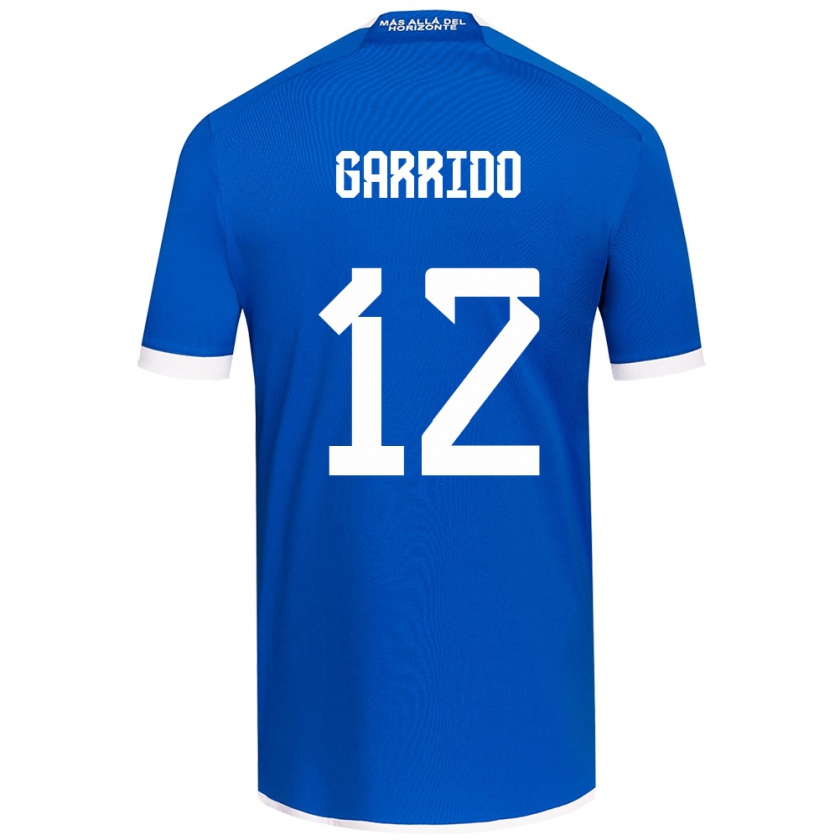 Kandiny Férfi Pedro Garrido #12 Kék Fehér Hazai Jersey 2024/25 Mez Póló Ing