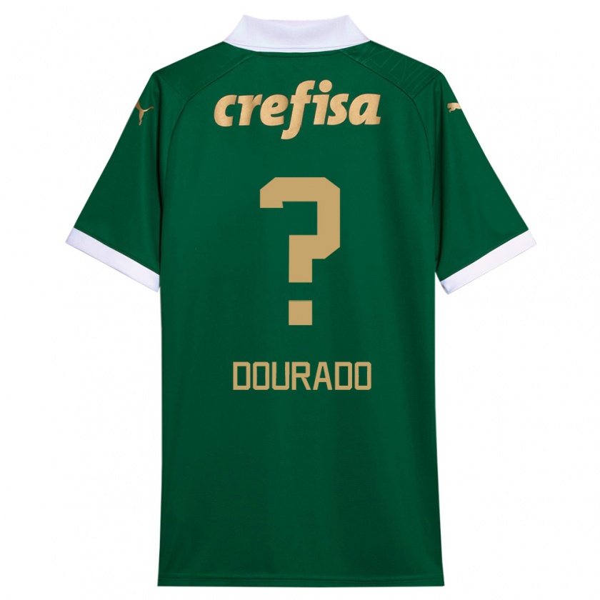 Kandiny Férfi Murilo Dourado #0 Zöld Fehér Hazai Jersey 2024/25 Mez Póló Ing