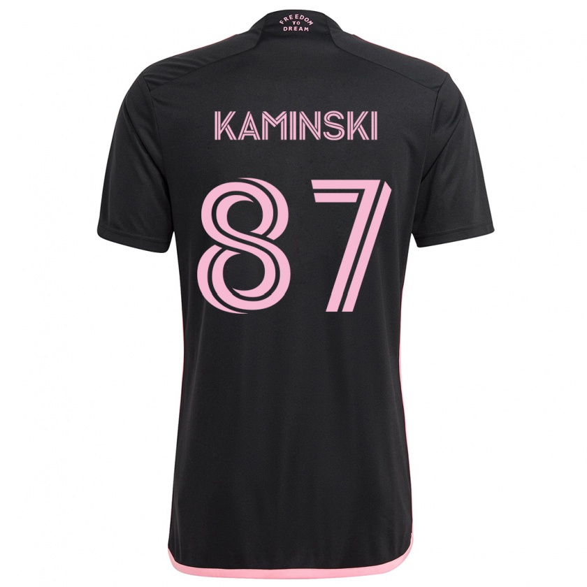 Kandiny Férfi Brett Kaminski #87 Fekete Idegenbeli Jersey 2024/25 Mez Póló Ing