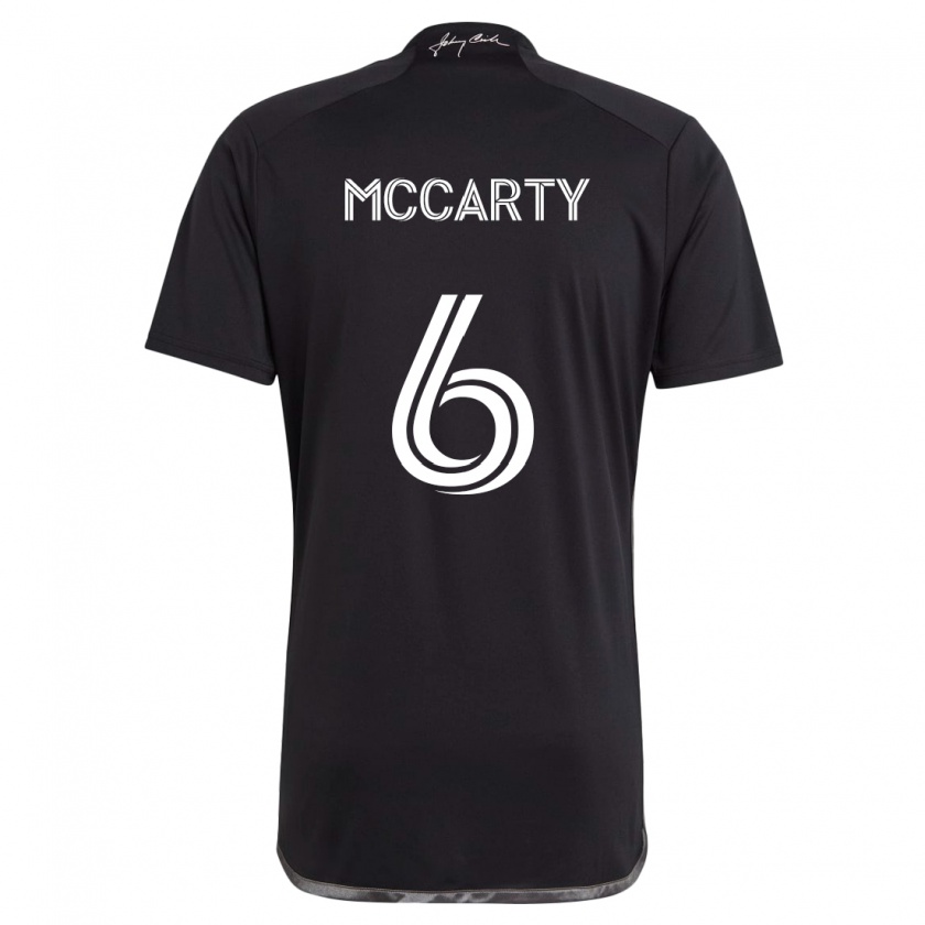 Kandiny Férfi Dax Mccarty #6 Fekete Idegenbeli Jersey 2024/25 Mez Póló Ing