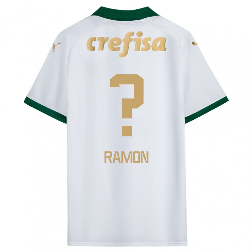 Kandiny Férfi Ramon #0 Fehér Zöld Idegenbeli Jersey 2024/25 Mez Póló Ing