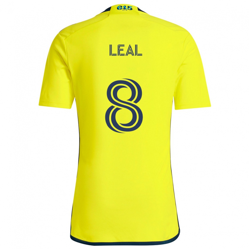 Kandiny Női Randall Leal #8 Sárga Kék Hazai Jersey 2024/25 Mez Póló Ing