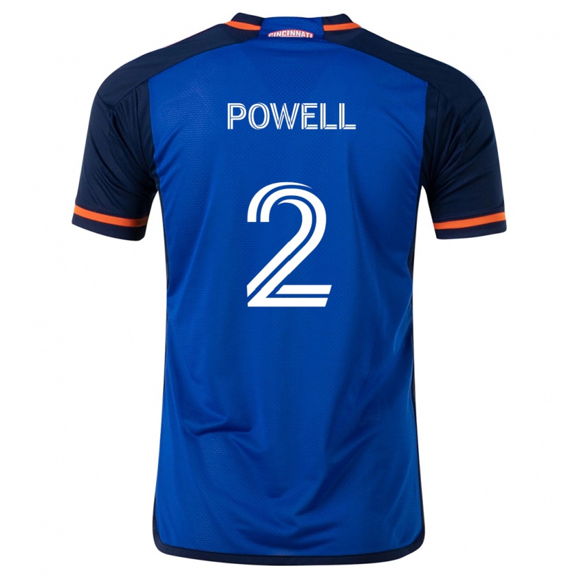 Kandiny Női Alvas Powell #2 Kék Fehér Hazai Jersey 2024/25 Mez Póló Ing