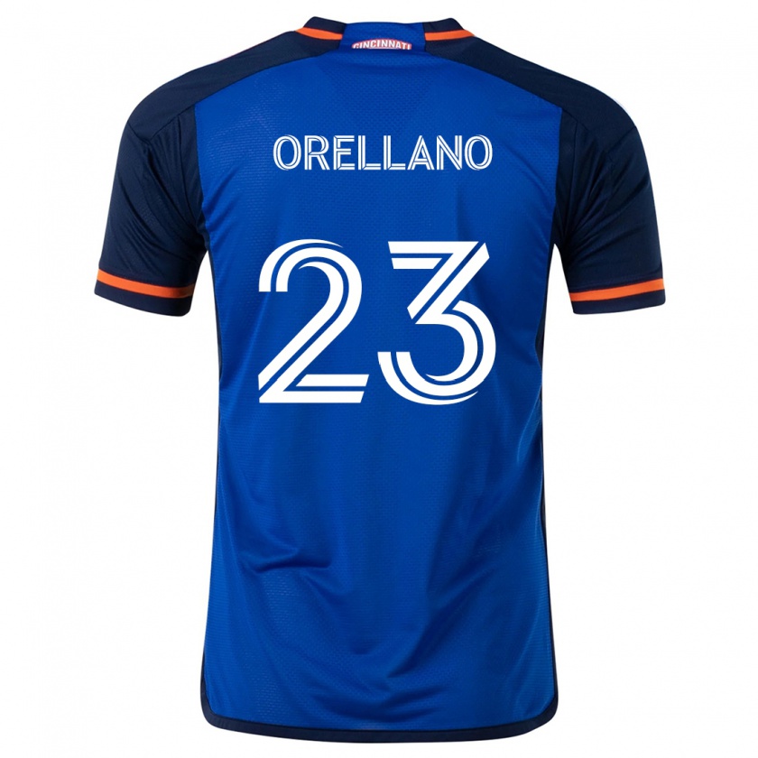 Kandiny Női Luca Orellano #23 Kék Fehér Hazai Jersey 2024/25 Mez Póló Ing