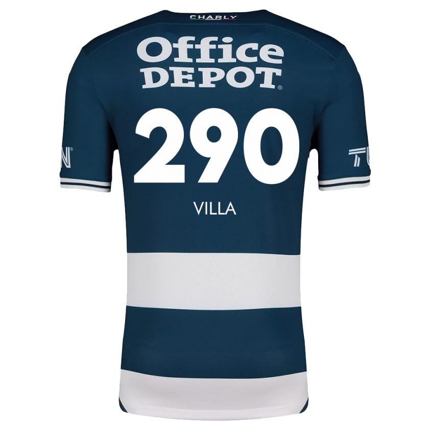 Kandiny Női Adrián Villa #290 Kék Fehér Hazai Jersey 2024/25 Mez Póló Ing