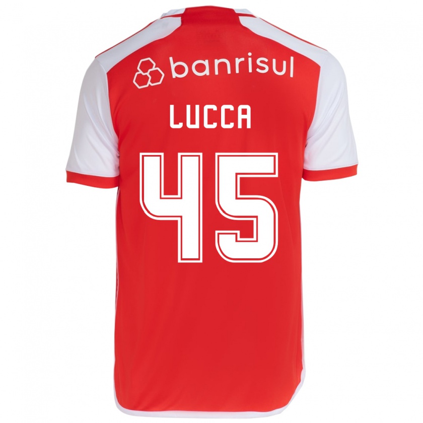 Kandiny Női Lucca #45 Piros Fehér Hazai Jersey 2024/25 Mez Póló Ing