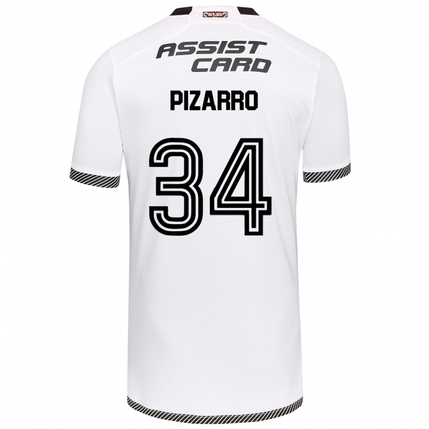 Kandiny Női Vicente Pizarro #34 Fehér Fekete Hazai Jersey 2024/25 Mez Póló Ing