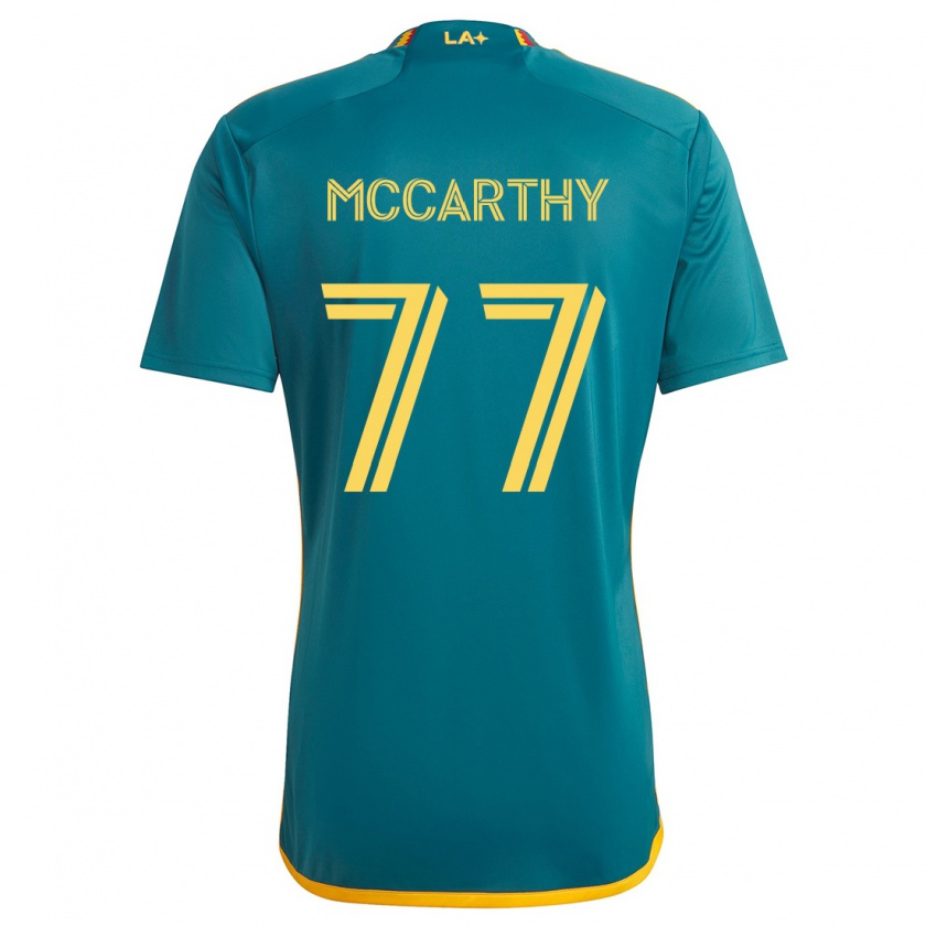 Kandiny Női John Mccarthy #77 Green Yellow Idegenbeli Jersey 2024/25 Mez Póló Ing