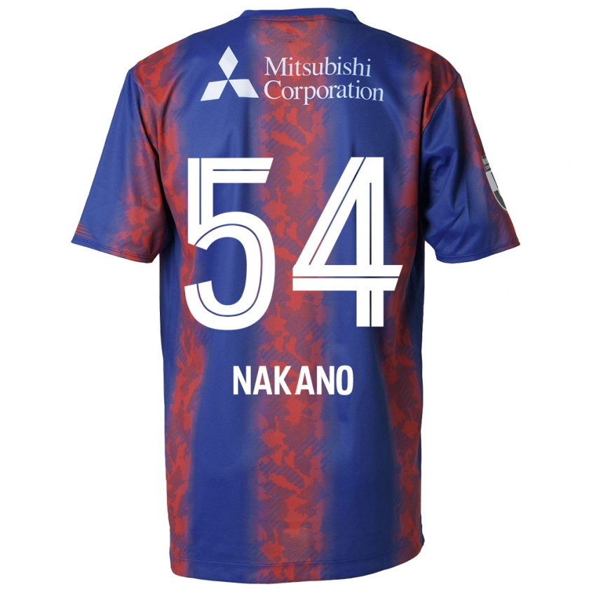 Kandiny Gyermek Yui Nakano #54 Kék Piros Hazai Jersey 2024/25 Mez Póló Ing