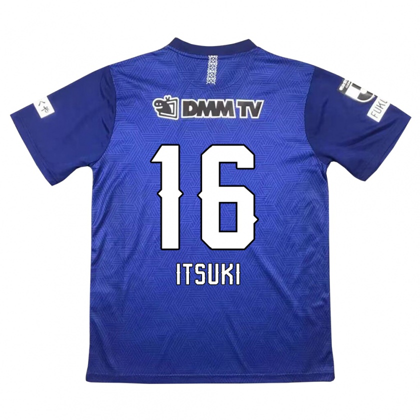 Kandiny Gyermek Itsuki Oda #16 Sötétkék Hazai Jersey 2024/25 Mez Póló Ing