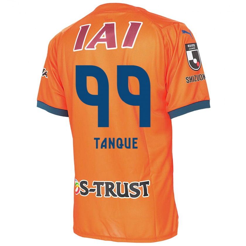 Kandiny Gyermek Douglas Tanque #99 Orange Blue Hazai Jersey 2024/25 Mez Póló Ing