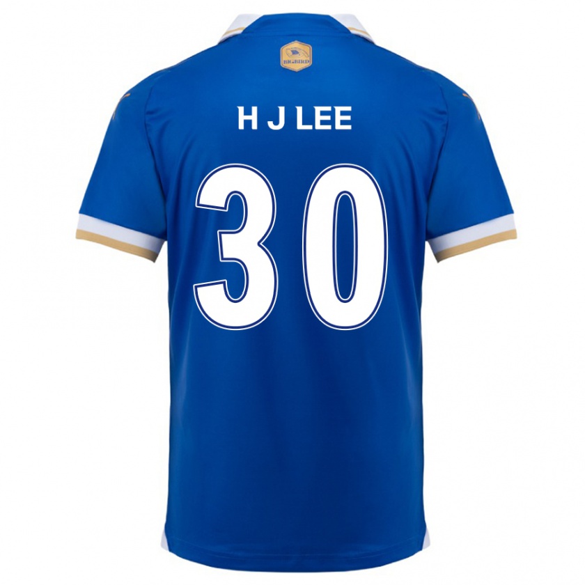 Kandiny Gyermek Ji-Ho Lee #30 Kék Fehér Hazai Jersey 2024/25 Mez Póló Ing