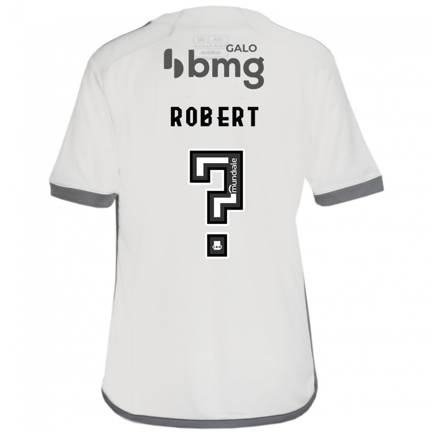 Kandiny Gyermek Robert Pinto #0 Törtfehér Idegenbeli Jersey 2024/25 Mez Póló Ing