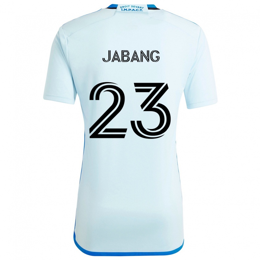 Kandiny Gyermek Ousman Jabang #23 Jégkék Idegenbeli Jersey 2024/25 Mez Póló Ing