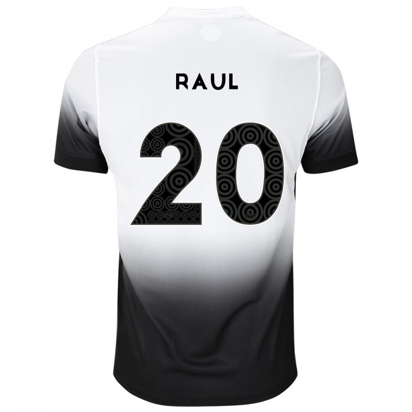 Kandiny Férfi Pedro Raul #20 Fehér Fekete Hazai Jersey 2024/25 Mez Póló Ing