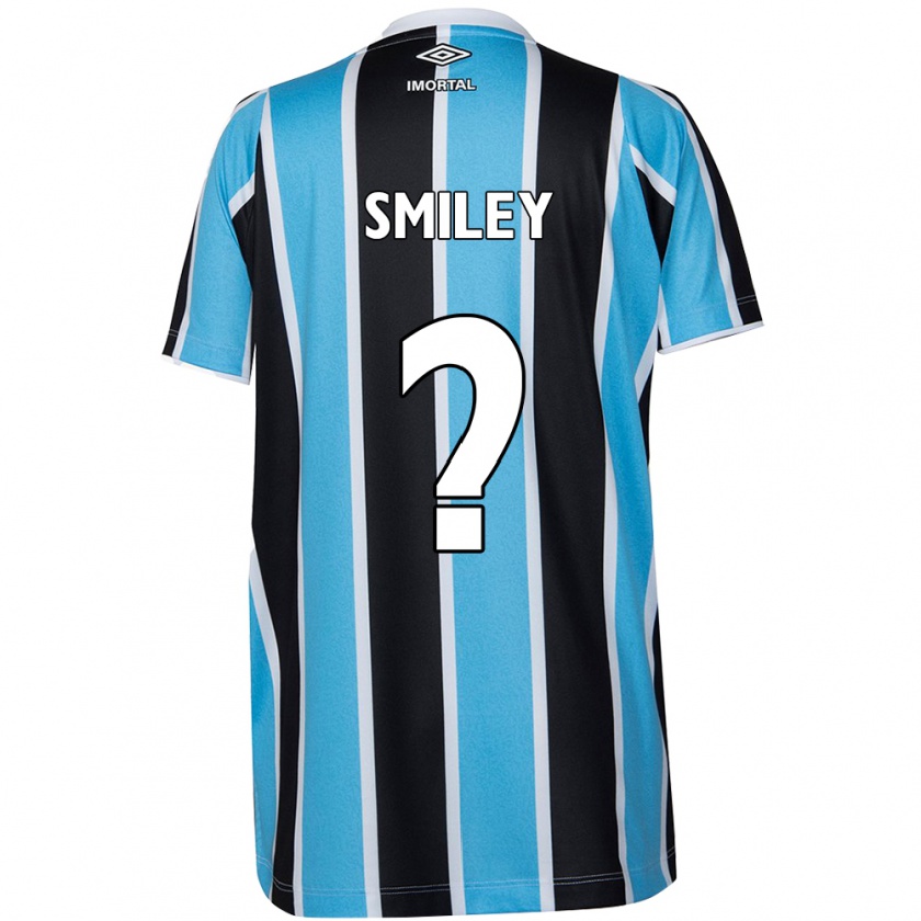 Kandiny Férfi Smiley #0 Kék Fekete Fehér Hazai Jersey 2024/25 Mez Póló Ing