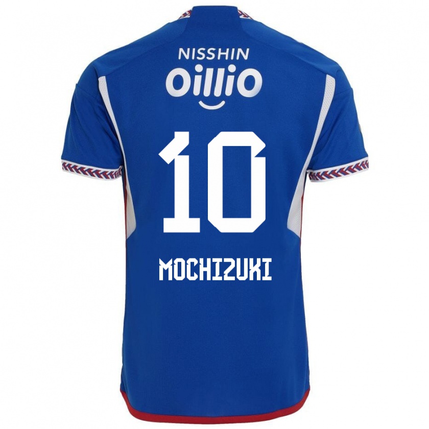 Kandiny Férfi Kohei Mochizuki #10 Kék Fehér Piros Hazai Jersey 2024/25 Mez Póló Ing