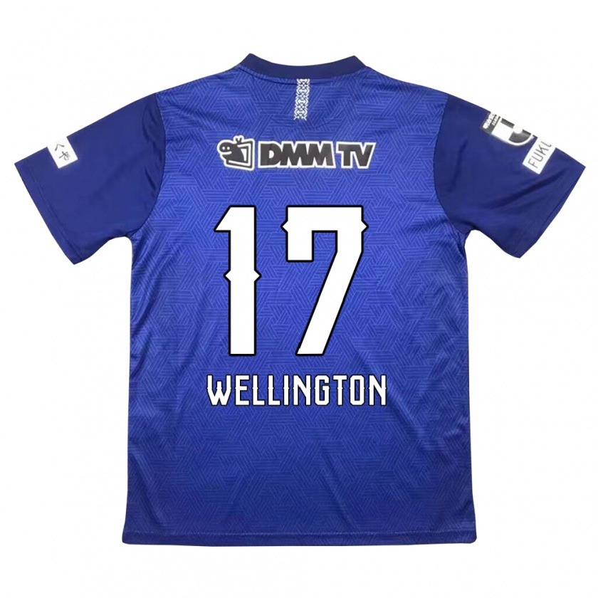 Kandiny Férfi Wellington #17 Sötétkék Hazai Jersey 2024/25 Mez Póló Ing