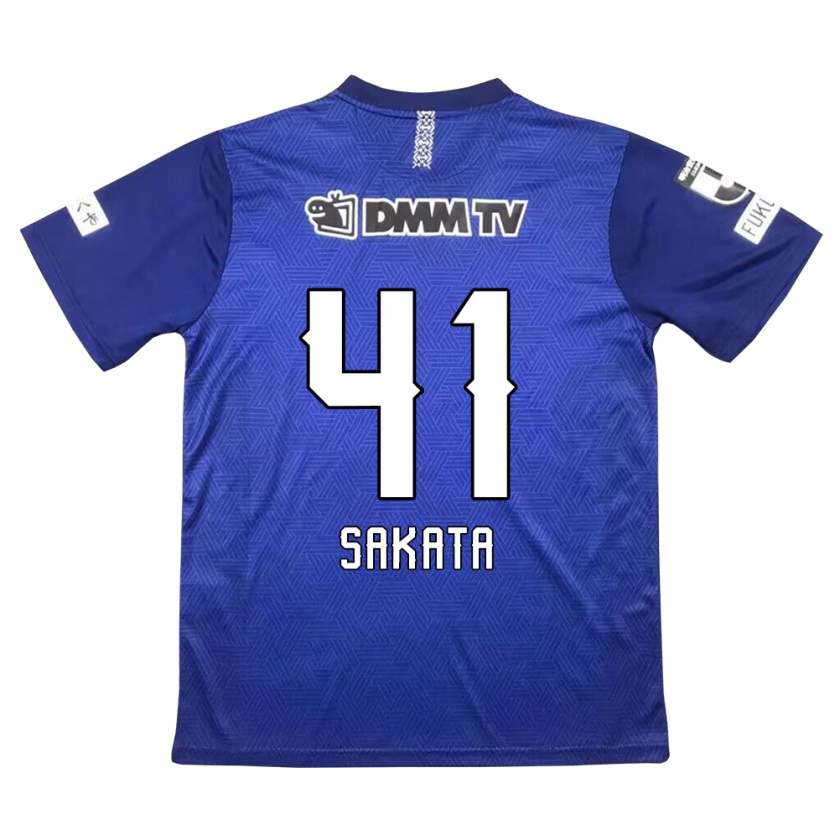 Kandiny Férfi Daiki Sakata #41 Sötétkék Hazai Jersey 2024/25 Mez Póló Ing