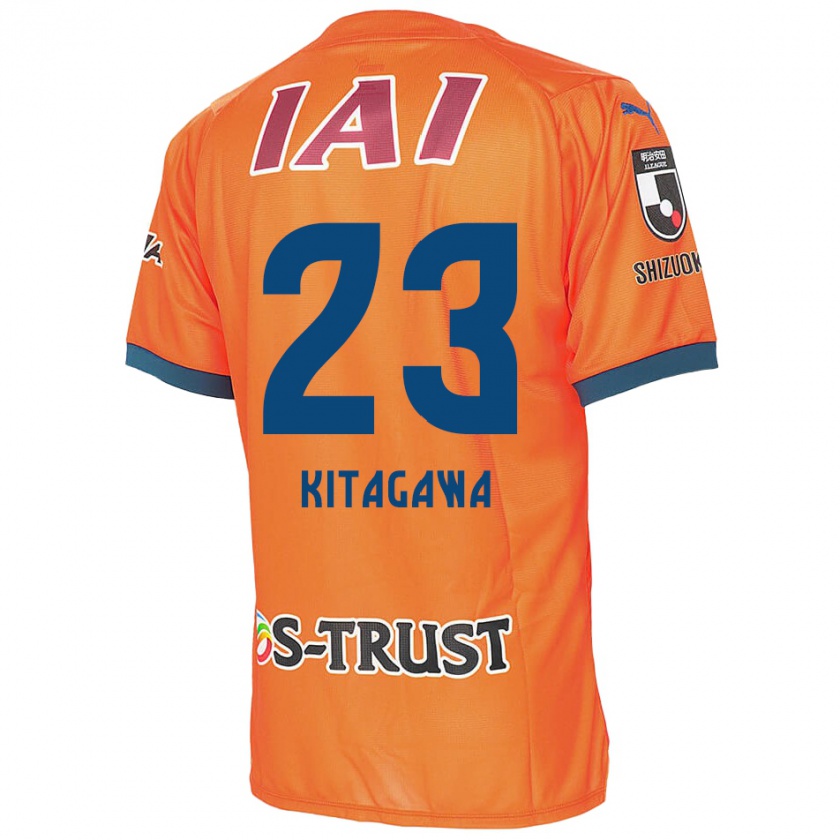 Kandiny Férfi Koya Kitagawa #23 Orange Blue Hazai Jersey 2024/25 Mez Póló Ing