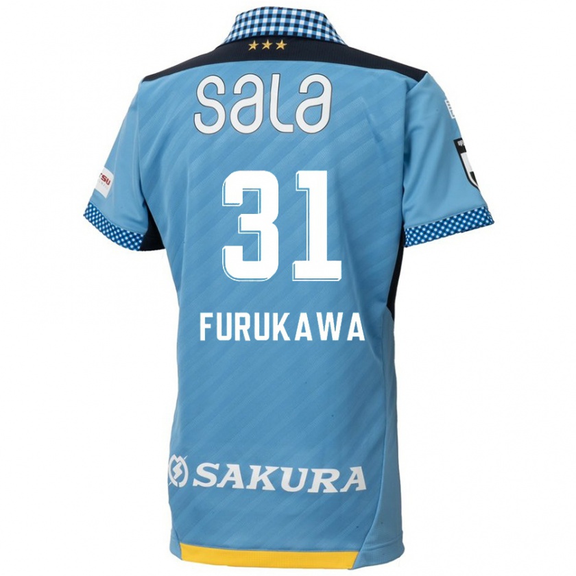 Kandiny Férfi Yosuke Furukawa #31 Kék Fekete Hazai Jersey 2024/25 Mez Póló Ing