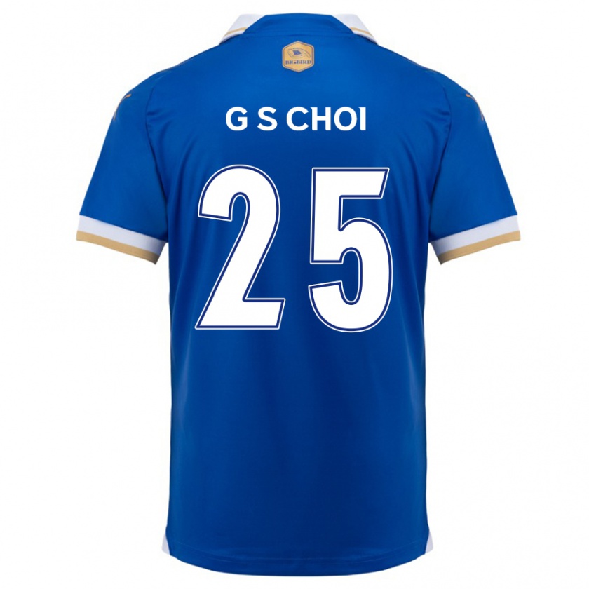 Kandiny Férfi Sung-Geun Choi #25 Kék Fehér Hazai Jersey 2024/25 Mez Póló Ing